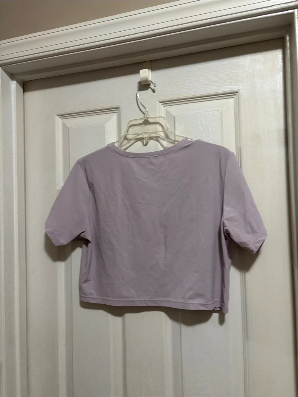 Alphalete Women's Lavender Crop Tee